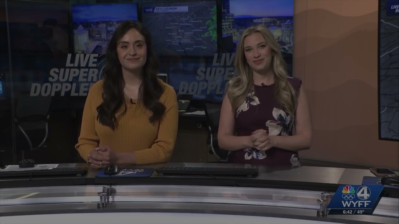 Grace Lowe - WYFF 4 Weather Montage - 22 February 2026