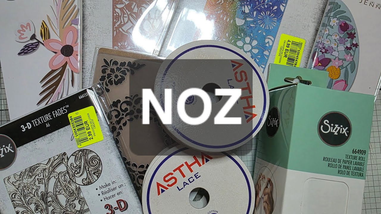 Petit Haul Noz- craquage Sizzix mais pas que 😍