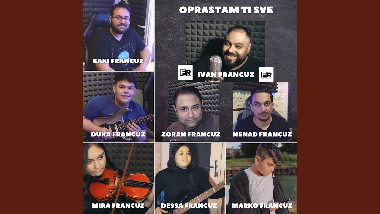 OPRASTAM TI SVE