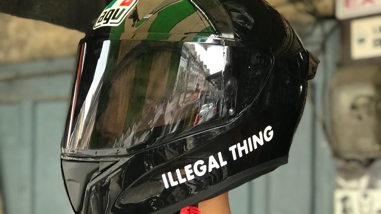 VEGA BOLT CONVERTED INTO AGV K1 REPLICA || MODIFICATION UNDER 200 rs . || BLACK VISOR
