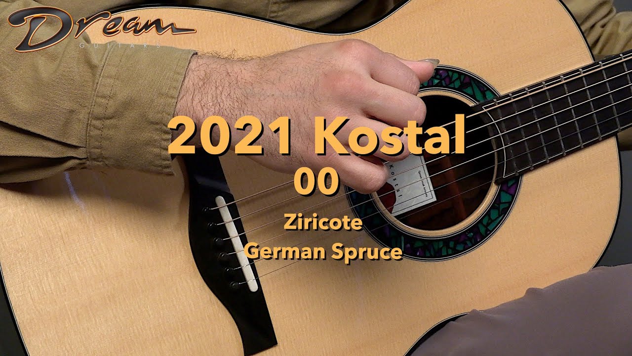 Dream Guitars - 2021 Kostal 00, Ziricote & German Spruce #guitardemo #acousticguitar