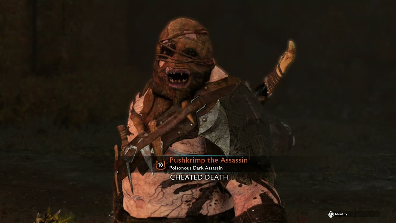 Uruk Captain Gets Eaten by Monsters | Shadow of War Gameplay