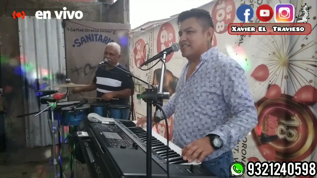 Mix el sax pitador - Xavier El Travieso en vivo col. lázaro cárdenas Teapa Tabasco