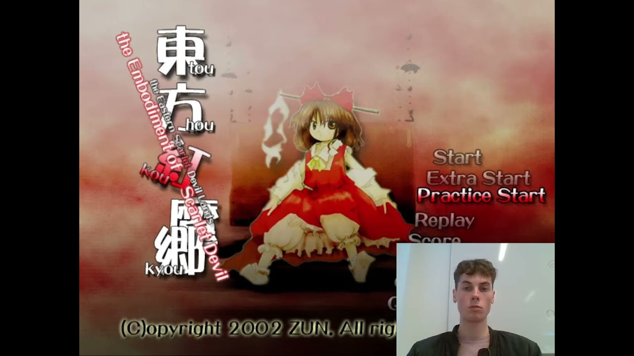Is it possible to beat Touhou 6 EOSD in school? (Normal 1cc ReimuA)