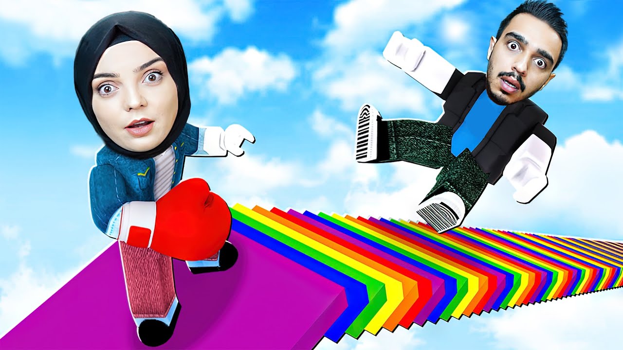 DOĞRU RENGİ SEÇ VE KAZAN !! 😱 Roblox Stairs Of RAGE!