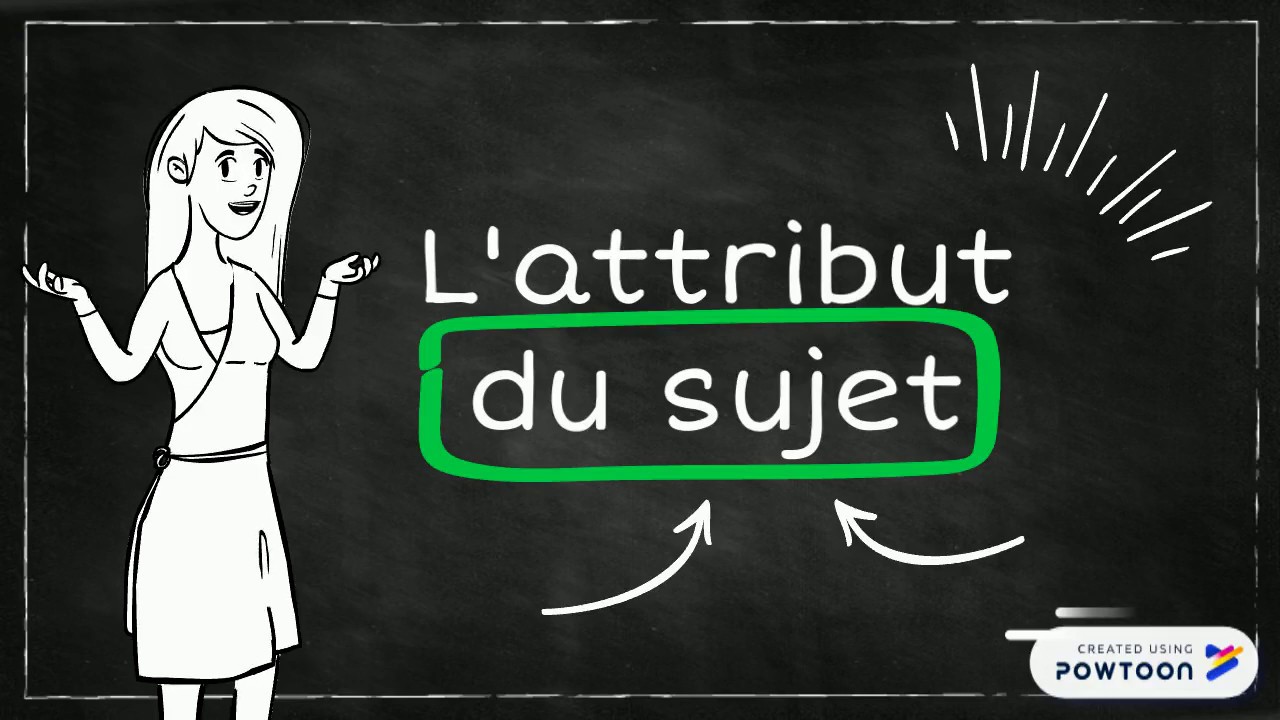 L'attribut du sujet 1