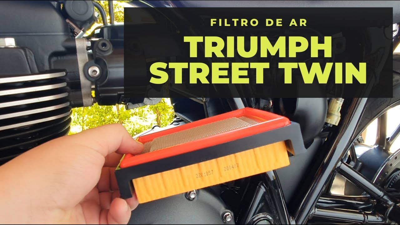 FILTRO DE AR TRIUMPH STREET TWIN
