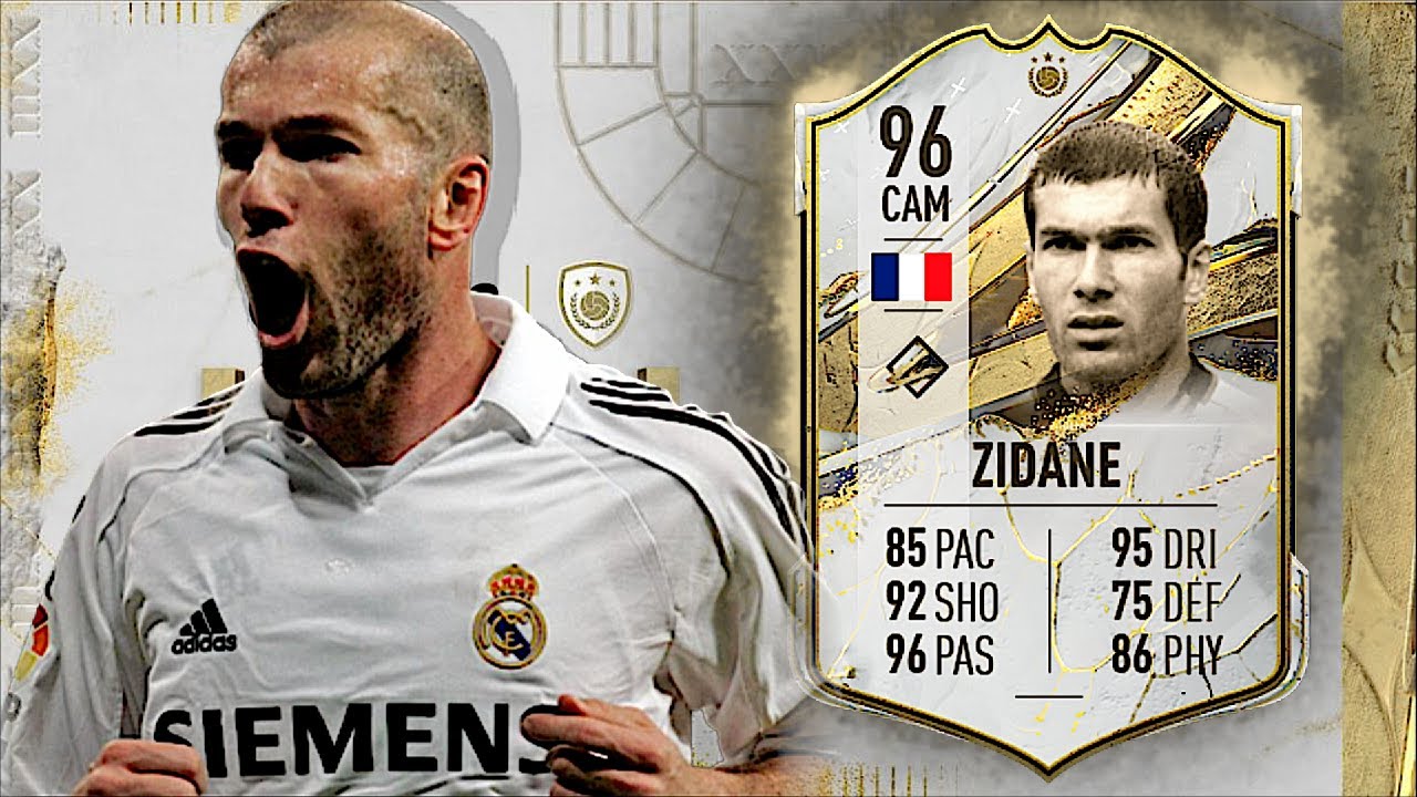 FIFA 23: 96 PRIME ICON ZINEDINE ZIDANE REVIEW - THE MASTER OF ELEGANCE - FIFA 23 ULTIMATE TEAM