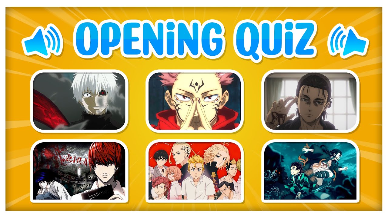 Anime Quiz : ⚠Guess The Anime Opening In 5 Seconds⚠ | Anime Opening Quiz