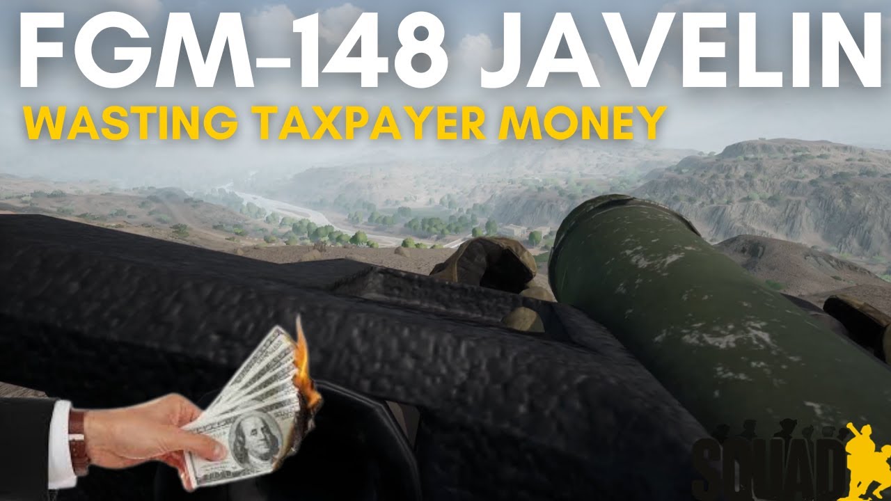 WASTING TAX PAYER MONEY IN SQUAD! USING THE FGM-148 JAVELIN ON INSURGENTS!