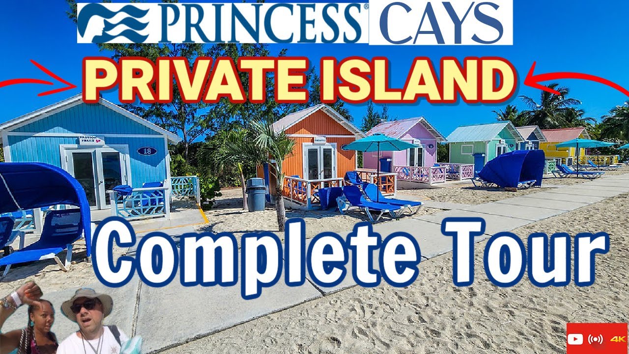 Princess Cays Private Cruise Port Tour & Review! Complete Walkthrough Travel Guide!