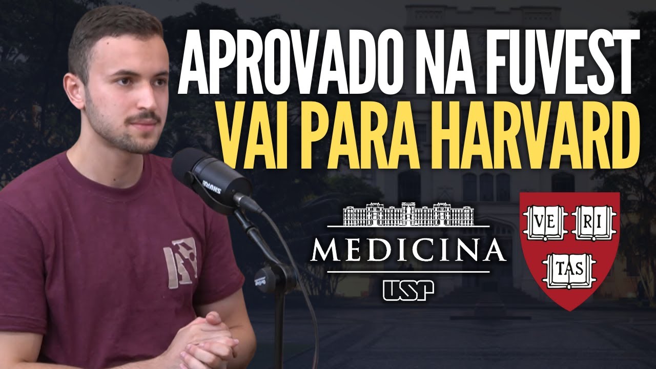 #34 Calouro da MEDICINA USP pela FUVEST ampla concorrência já foi aprovado em HARVARD | Eric Sousa