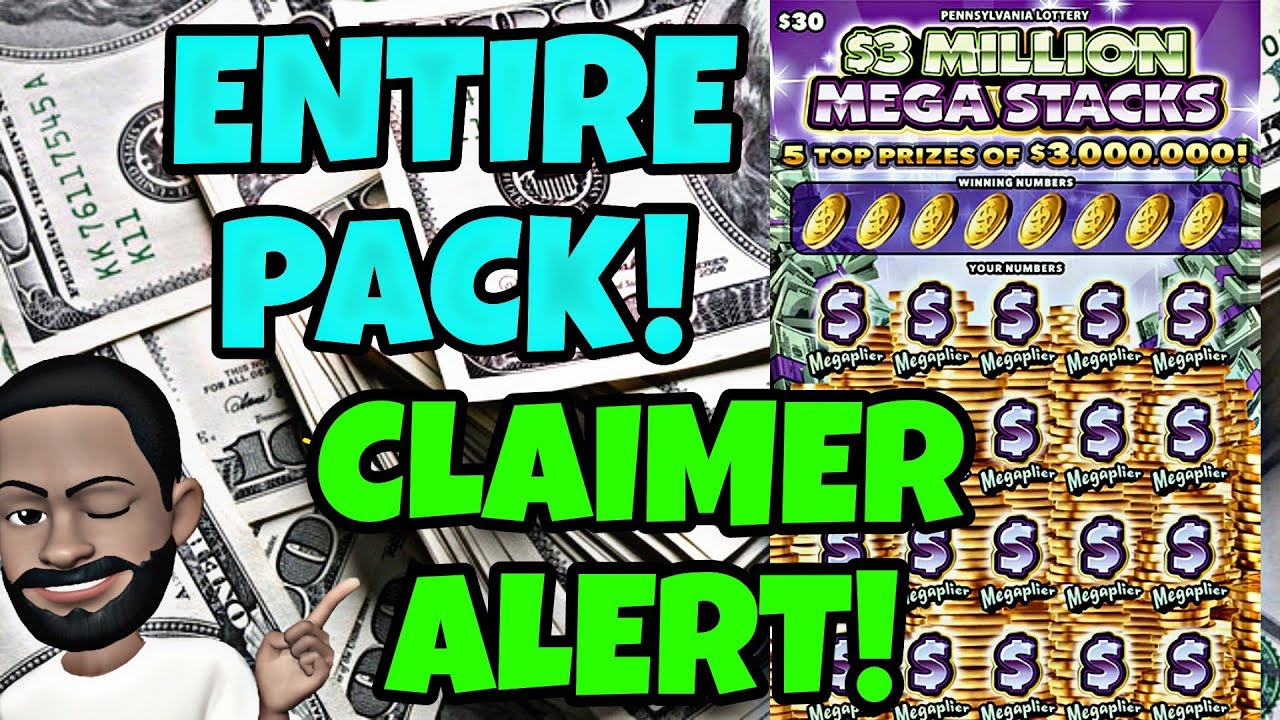 🤑 PROFIT BOOK! $30 X 30 PA LOTTERY $3 MILLION MEGA STACKS SCRATCH OFF TICKETS! #lottery