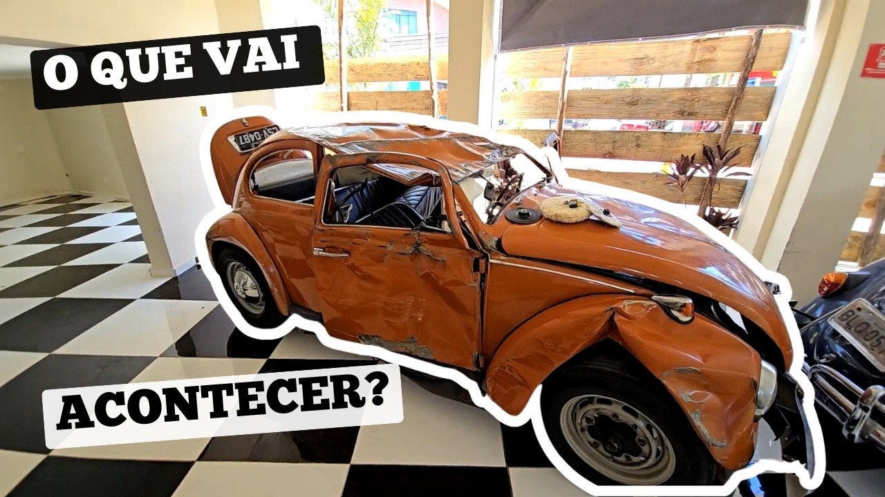 A Verdadeira História do Fusca Arrastado Pela Enchente