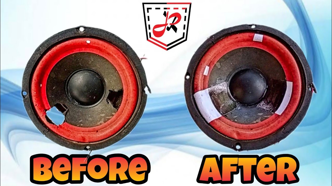 How to Repair Speaker Cone