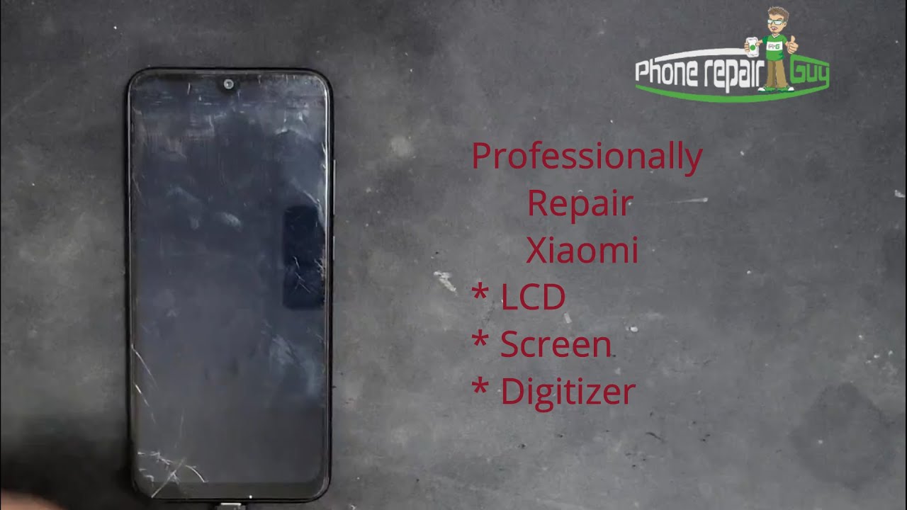 Xiaomi Redmi Note 7 Glass Screen Lcd Digitizer Replacement
