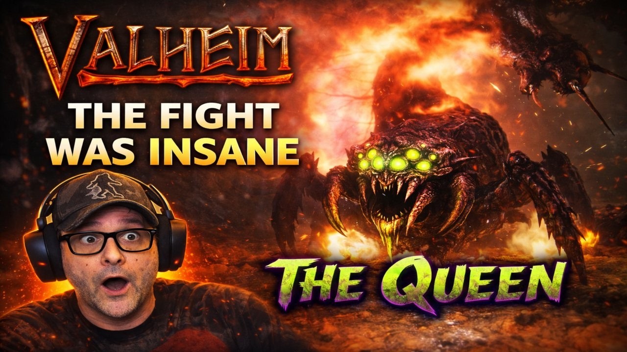 👑 Valheim – The Queen Fight Was INSANE