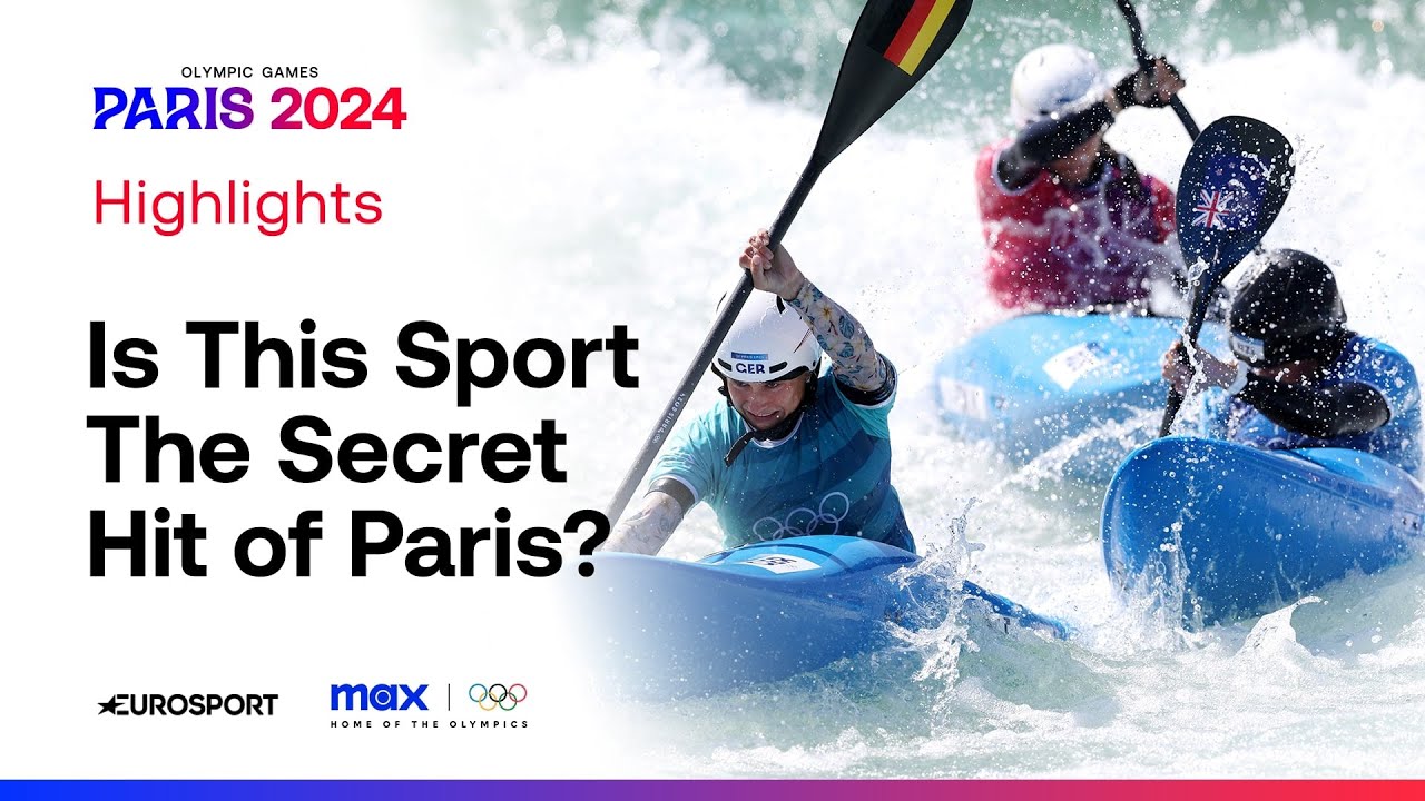 WHAT A FINAL 😲 | Men’s Kayak Cross Highlights | #Paris2024 #Olympics