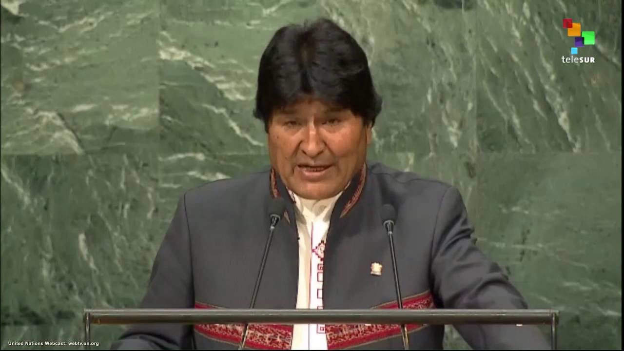 UN Speeches: Bolivian President Evo Morales