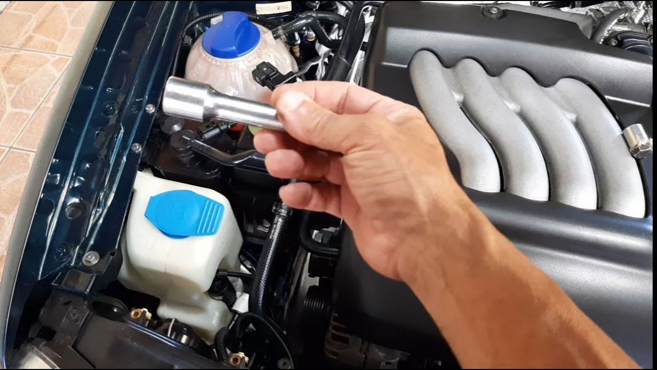 Golf MK4 / Bora - Adaptação de chave para retirada de suporte de coxim do motor chato de se remover.