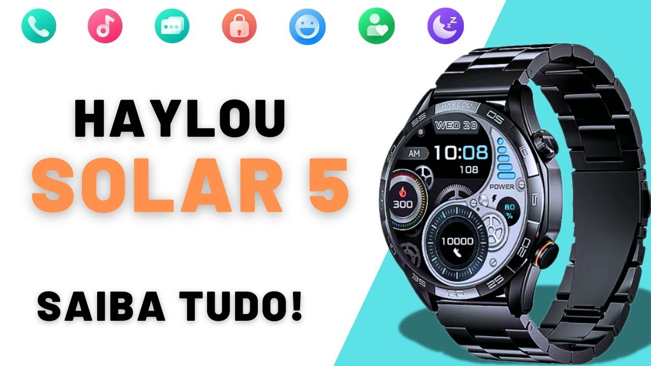 Lançamento HAYLOU SolAr 5 da Xiaomi - Tela Amoled, 60hz, memória interna, NFC e muito mais.