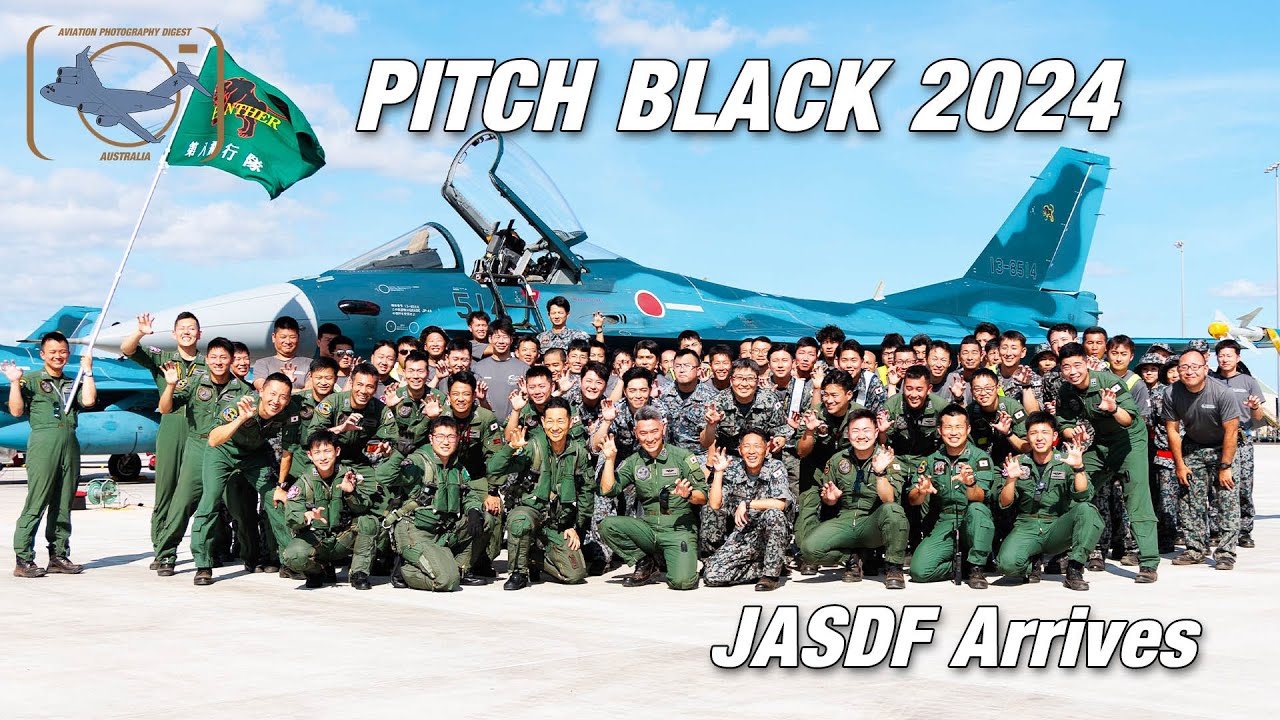 Japanese Air Self Defence Force are back in Australia for Pitch Black 24!