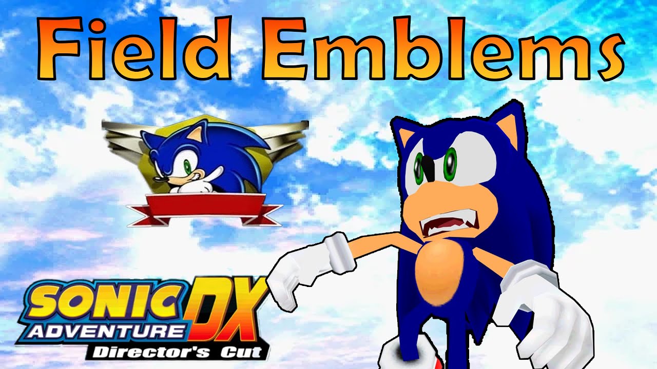 Sonic Adventure DX All Field Emblem Locations