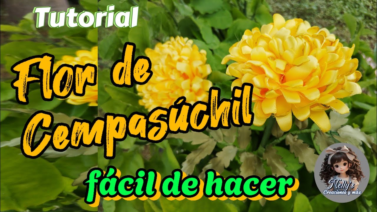 Flor de Cempasúchil, tutorial.