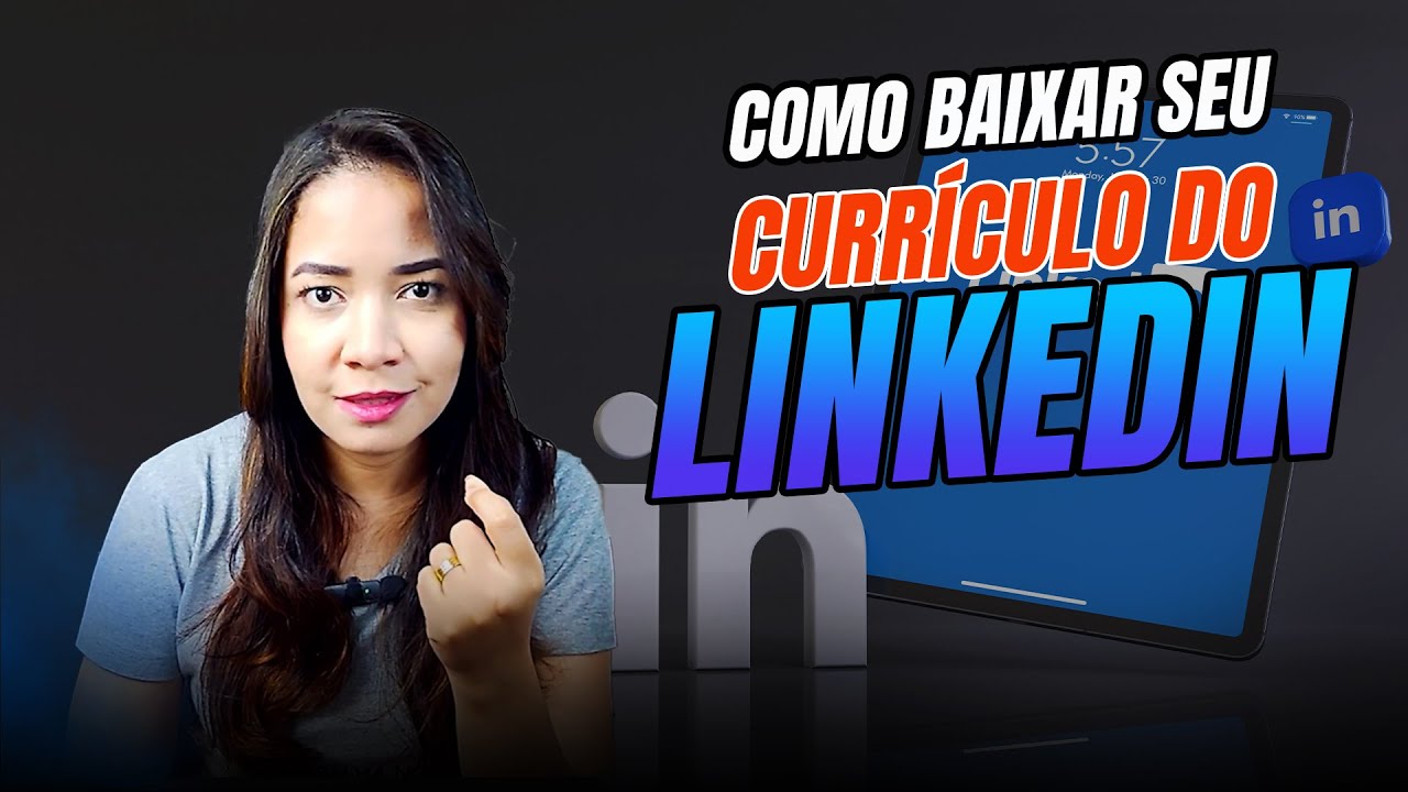 Como baixar seu Currículo do LinkedIn em PDF (Guia Rápido e Alerta Importante)
