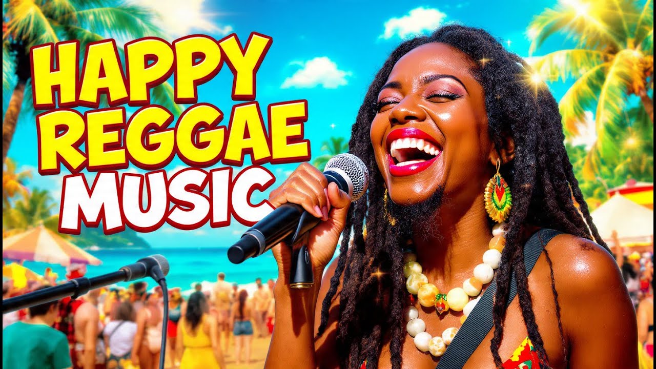 Relaxing Tropical Island Reggae LIVE 🌴 Soft Beats for Positive Energy & Good Mood