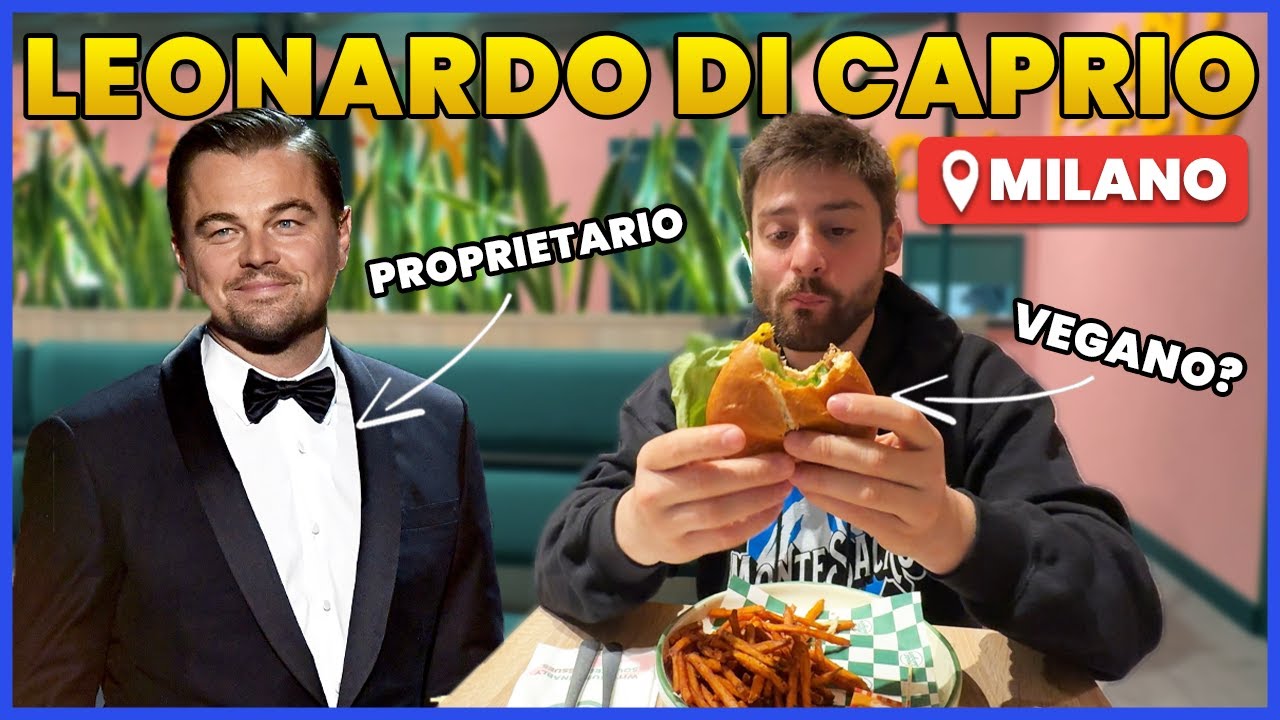 MANGIO nel FAST FOOD VEGANO di LEONARDO DI CAPRIO a MILANO | PRATTQUELLO
