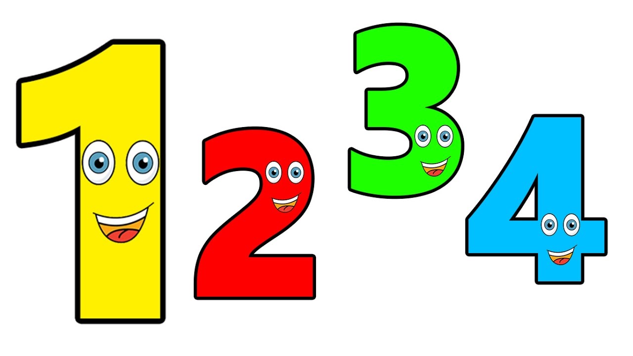 Ensinando os números para crianças - Teaching numbers in Portuguese