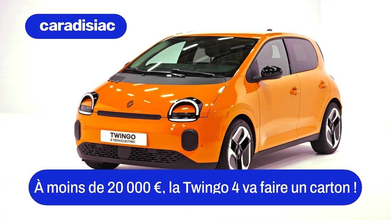 Renault Twingo 4 : elle va faire un carton !