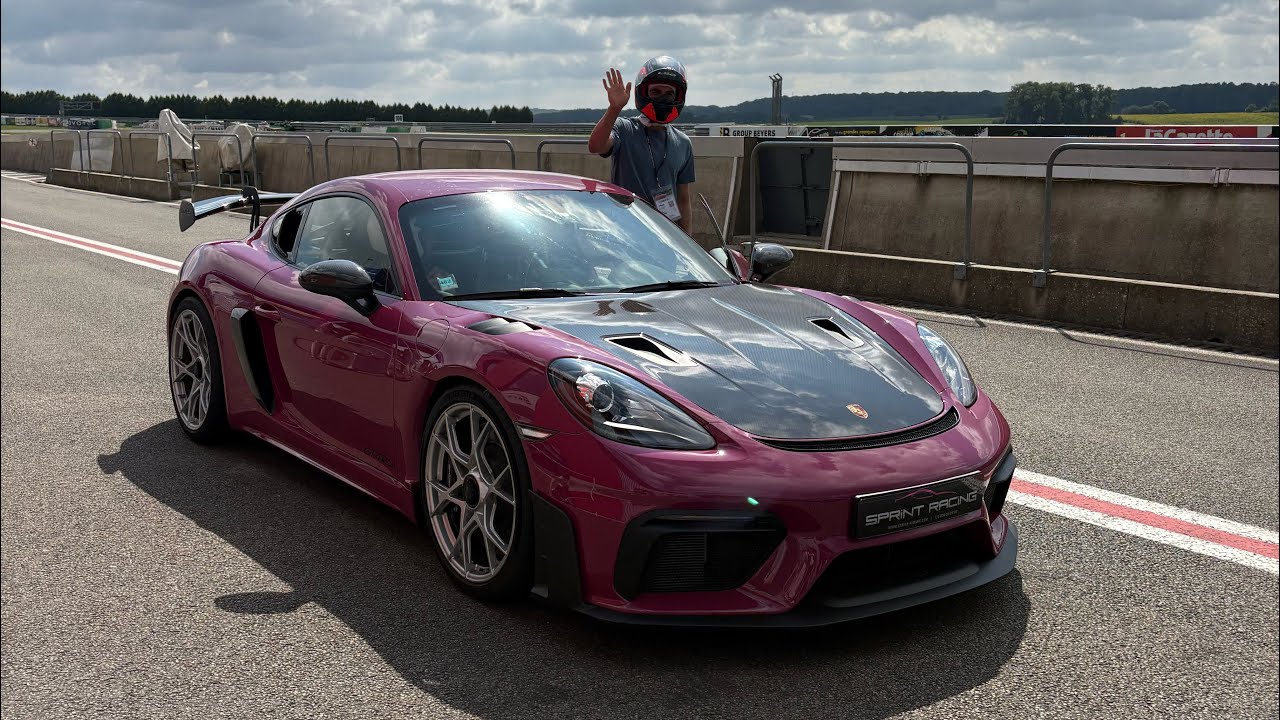 Stage pilotage Porsche 718 GT4 RS circuit Mettet ( 12 juillet 2025 )