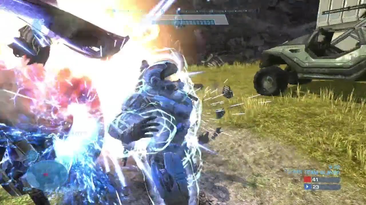 The best use of Armor Lock I've ever scene in Halo Reach