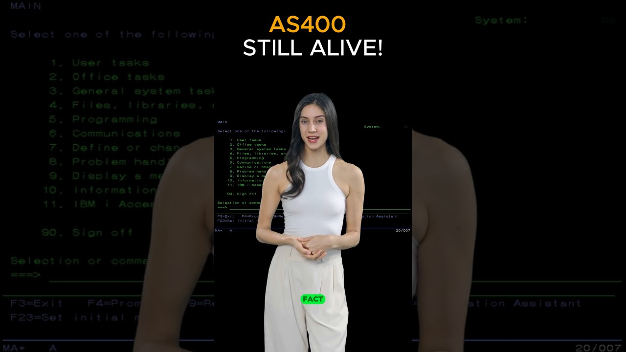 WHY AS400 STILL ALIVE in 2025!! #as400