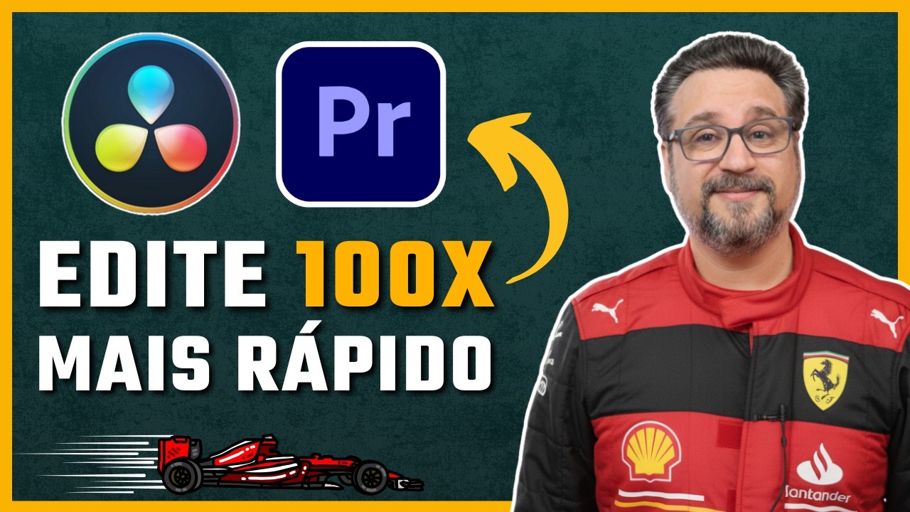 DaVinci Resolve: EDITE V&Iacute;DEOS 100x MAIS R&Aacute;PIDO! (Transforme 2 horas de Edi&ccedil;&atilde;o em 5 minutos)