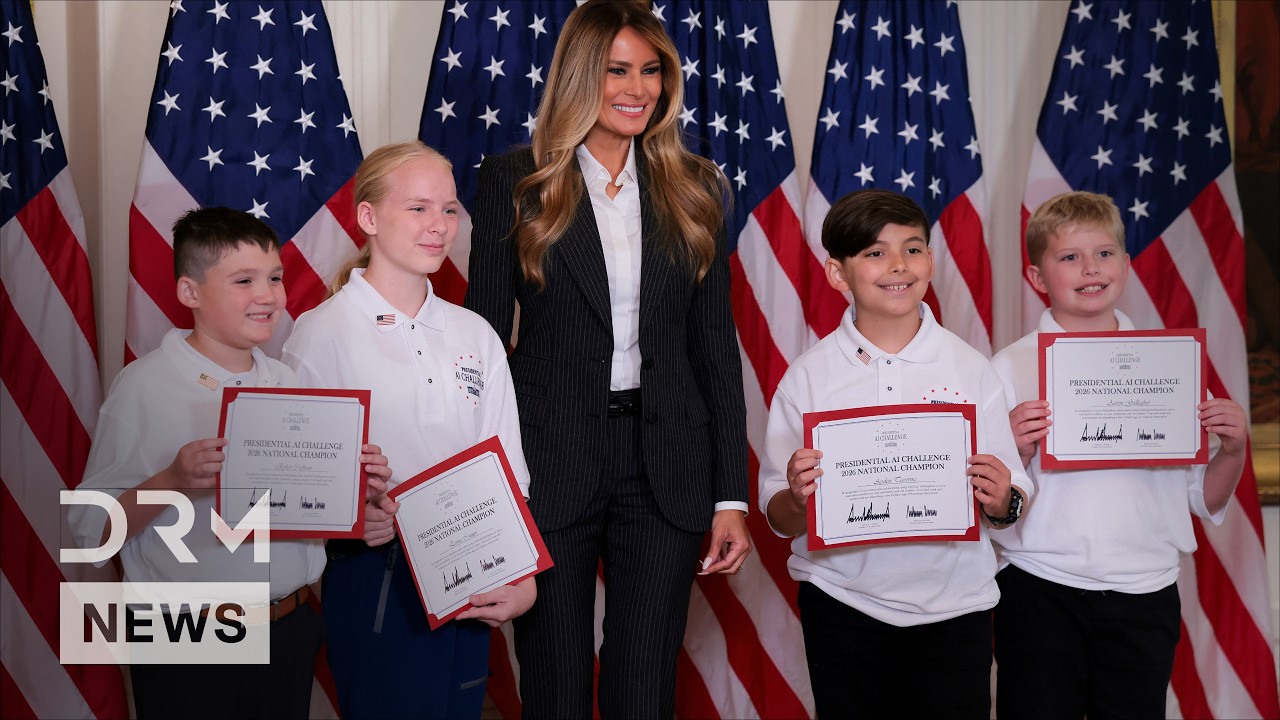 FULL EVENT: Melania Trump Honors America's Top Young AI Innovators at White House Ceremony | AC1G