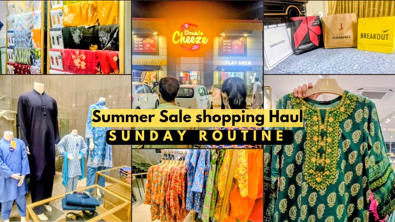 My Summer Sale Shopping Haul 2025 | Sunday Routine