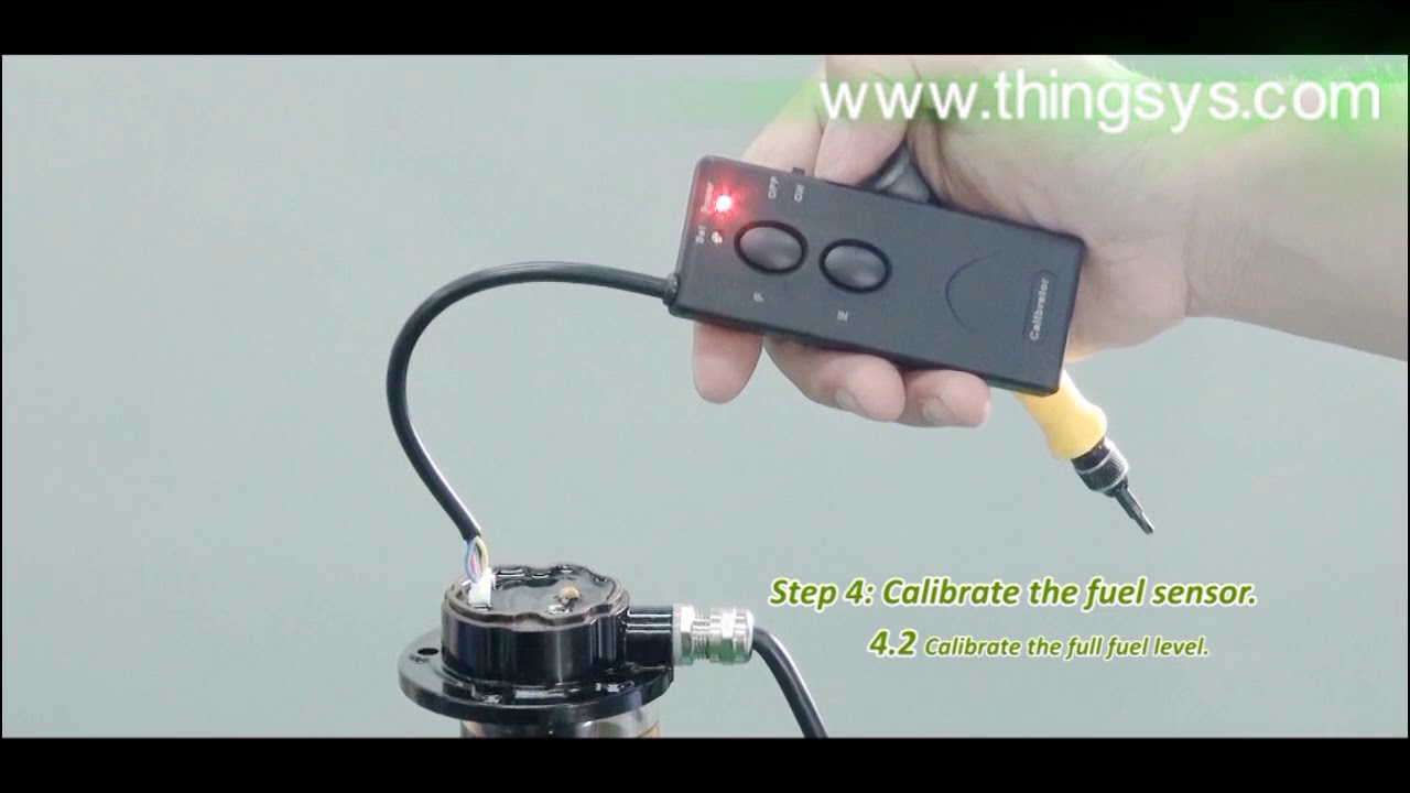 TS-C11 CLS2 Fuel Sensor Vehicle GPS Trackers Capacitive Fuel Level Sensor Installation Video