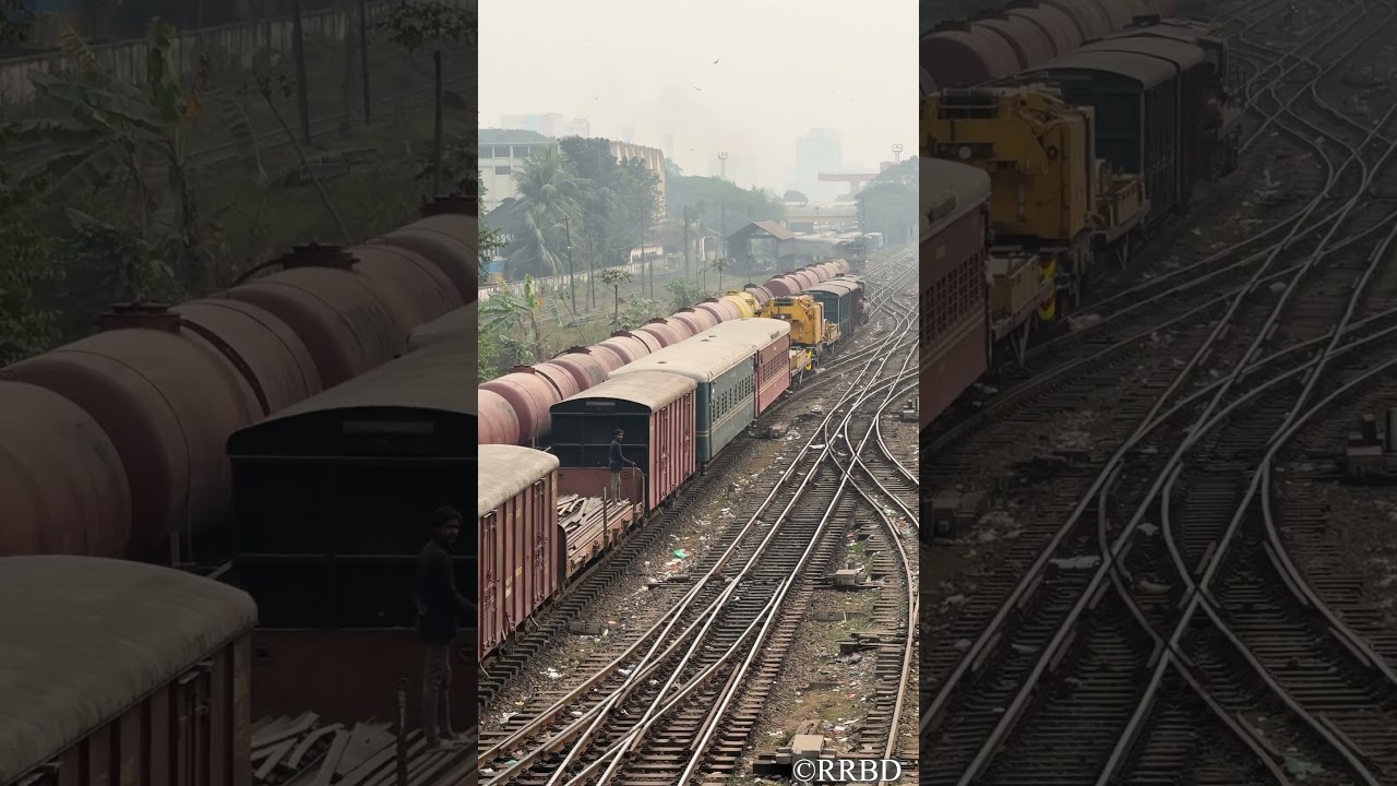 Relief🛠️Train||RRBD #bangladesh #railway #relief #train #accident #recovery #dhaka #kamalapur #rail