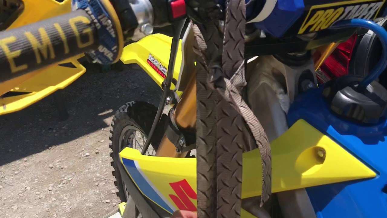 Can a car carry a dirt bike?