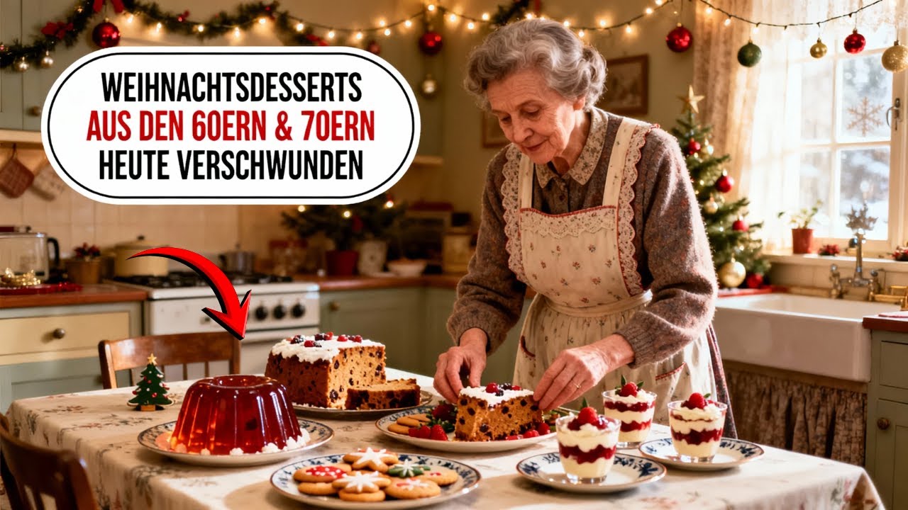 25 verschwundene Weihnachtsdesserts aus den 1960er- und 1970er-Jahren