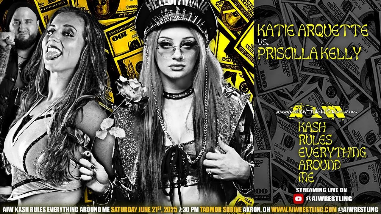 Присцилла Келли против Кэти Аркетт (бесплатный полный матч) - Absolute Intensity Wrestling