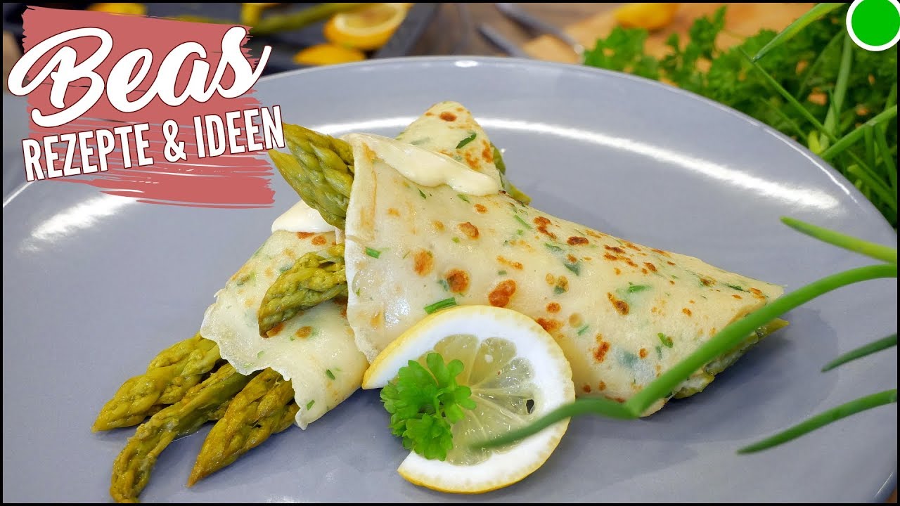 Kräuterpfannkuchen mit Spargel | Spargelküche