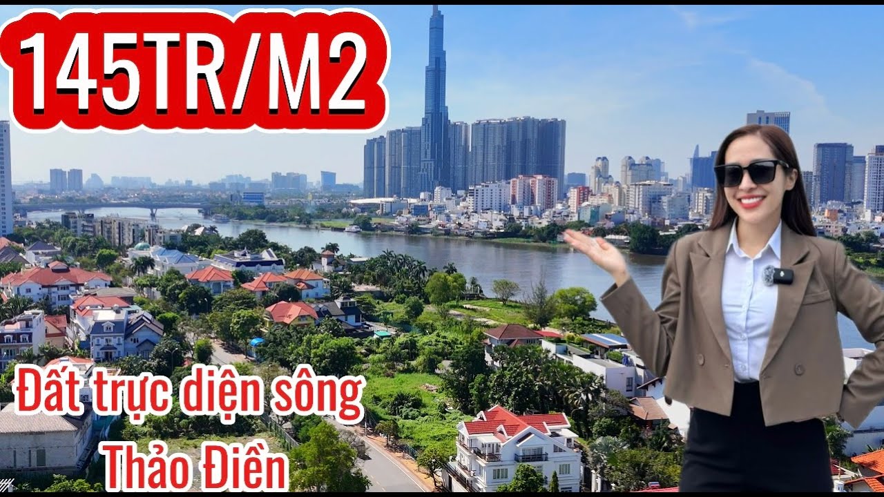 BÁN ĐẤT VIEW SÔNG KHU COMPOUND THẢO ĐIỀN, QUẬN 2 - View Landmark 81 | 700m² | Chỉ 102 Tỷ