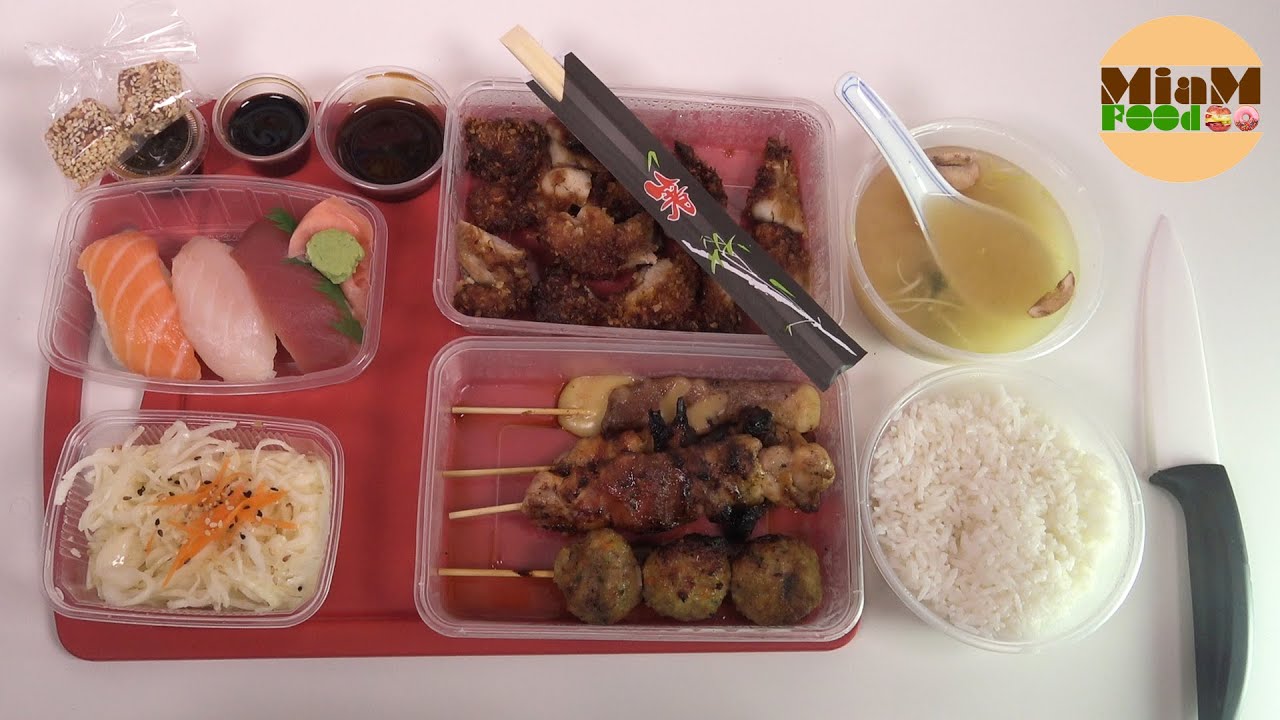 [JAPONAIS] Sushis, brochettes teriyaki, poulet frit... - Studio Bubble Tea Food japanese food