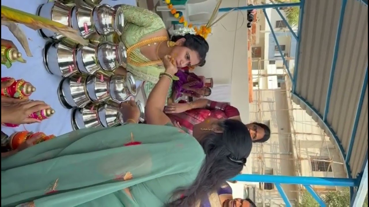 సంక్రాంతి నోములు🎋🌸💫    #పెళ్లినోము #సంక్రాంతిసంబరాలు🥰 #devotional #sankranthispecial #nomulu 