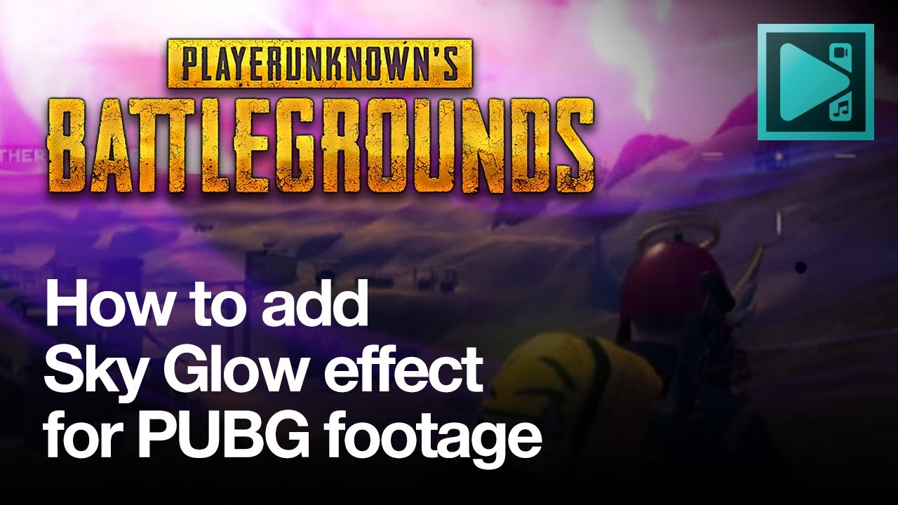 How to create stunning sky glow effect for your PUBG footage (for FREE)