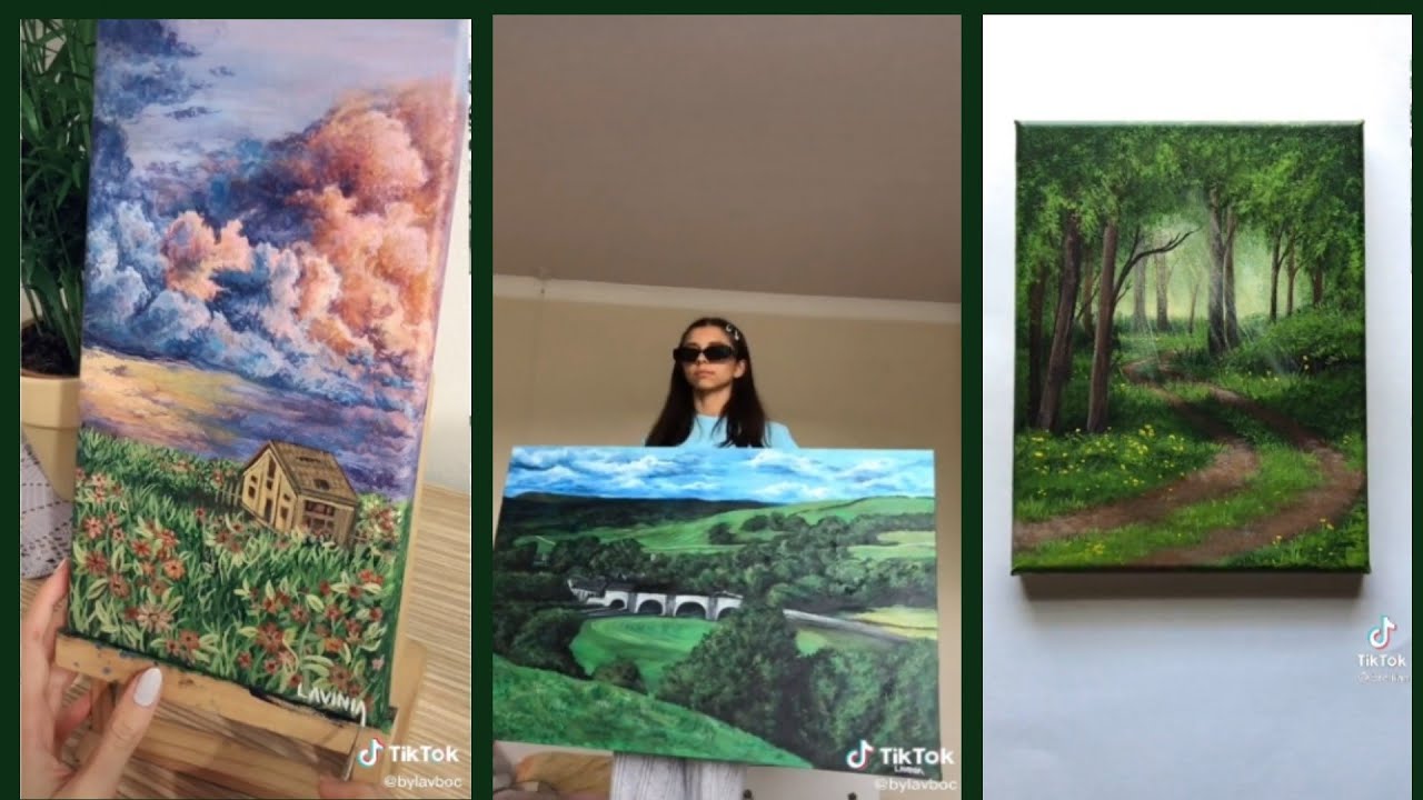 natrue painting | #tiktok